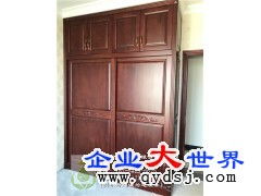 長沙全屋定制實木家具 實木衣柜 儲物柜訂制現場觀看