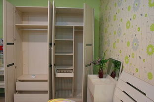 家具測評 桃源居實木顆粒板四門衣柜 3